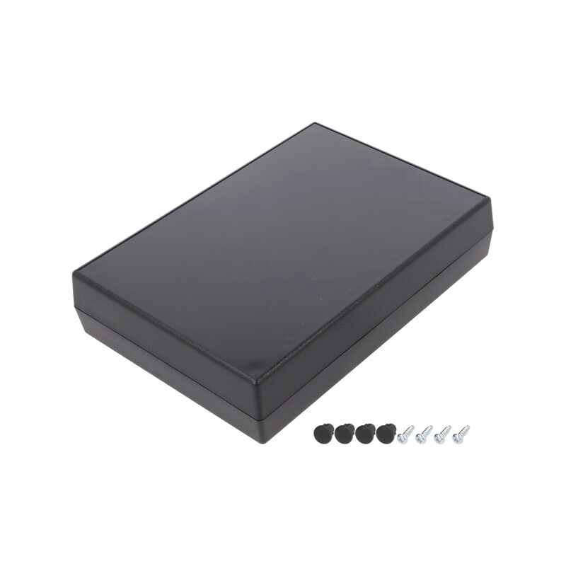 Carcasă Universală ABS Neagră 123x174x38mm | Electronic-mag.ro | Componente Electronice