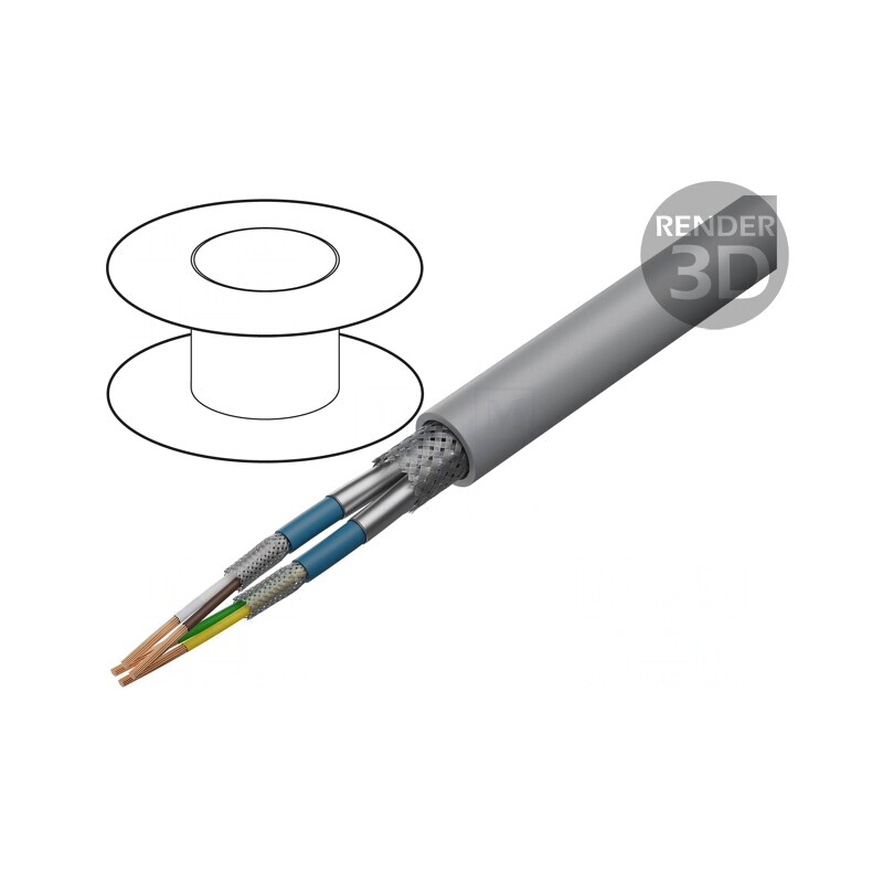 Cablu PVC Gri 2x2x0,34mm2 500V Autostingere | Electronic-mag.ro | Componente Electronice Cablu PVC Gri 2x2x0,34mm2 500V Autostingere | Electronic-mag.ro | Componente Electronice