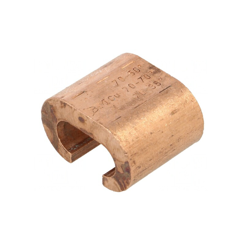 Conector Clemă Laterală Cupru 70mm2 2/0AWG | Electronic-mag.ro | Componente Electronice
