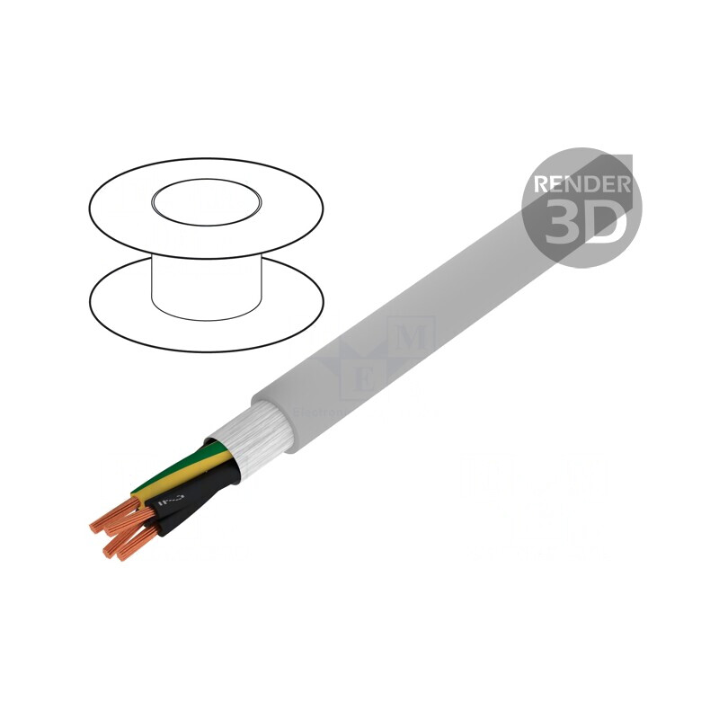 Cablu de Control ÖLFLEX FD CLASSIC 810 4G2,5mm2 PVC | Electronic-mag.ro | Componente Electronice
