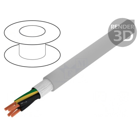 Cablu de Control ÖLFLEX FD CLASSIC 810 4G2,5mm2 PVC | Electronic-mag.ro | Componente Electronice