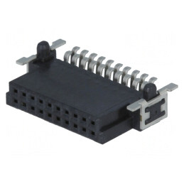 Conector PCB-PCB Mamă 20 PIN 1,27mm Har-flex 2,3A 55-125°C