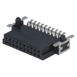 Conector PCB-PCB Mamă 20 PIN 1,27mm Har-flex 2,3A 55-125°C | Electronic-mag.ro | Componente Electronice