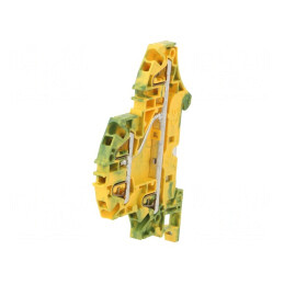 Conector Terminal pentru Șine, 4 Borne, 0.2-2.5mm2, Lățime 5.2mm | Electronic-mag.ro | Componente Electronice