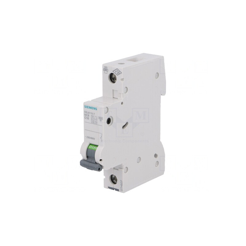 Întrerupător Supracurent 230V 10A Poli 1 C | Electronic-mag.ro | Componente Electronice