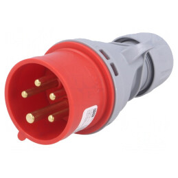 Conector Alimentare AC Trifazat 16A 400VAC IP44 | Electronic-mag.ro | Componente Electronice