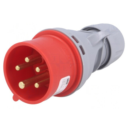 Conector Alimentare AC Trifazat 16A 400VAC IP44 | Electronic-mag.ro | Componente Electronice