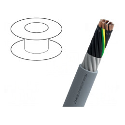Cablu MOTIONLINE® ADVANCED 12G1mm2 neecranat 600V Cu | Electronic-mag.ro | Componente Electronice