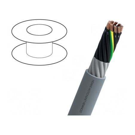 Cablu MOTIONLINE® ADVANCED 12G1mm2 neecranat 600V Cu | Electronic-mag.ro | Componente Electronice