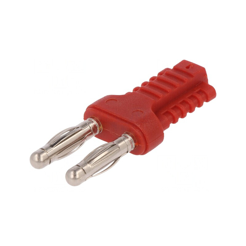 Conector Banană 4mm Roșu 12A 33VAC 70VDC | Electronic-mag.ro | Componente Electronice