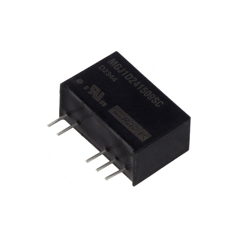 Convertor DC/DC 1W 24V la 15V/-9V SIP THT | Electronic-mag.ro | Componente Electronice