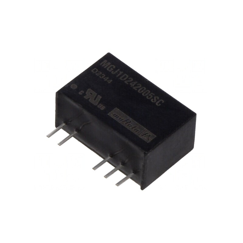 Convertor DC/DC 1W 24V la 20V/-5V SIP THT | Electronic-mag.ro | Componente Electronice