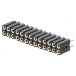 Soclu pini mamă 26 pini 2,54mm THT | Electronic-mag.ro | Componente Electronice