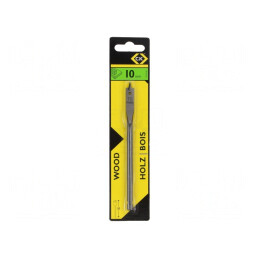 Burghiu Lemn 10mm 160mm HSS | Electronic-mag.ro | Componente Electronice