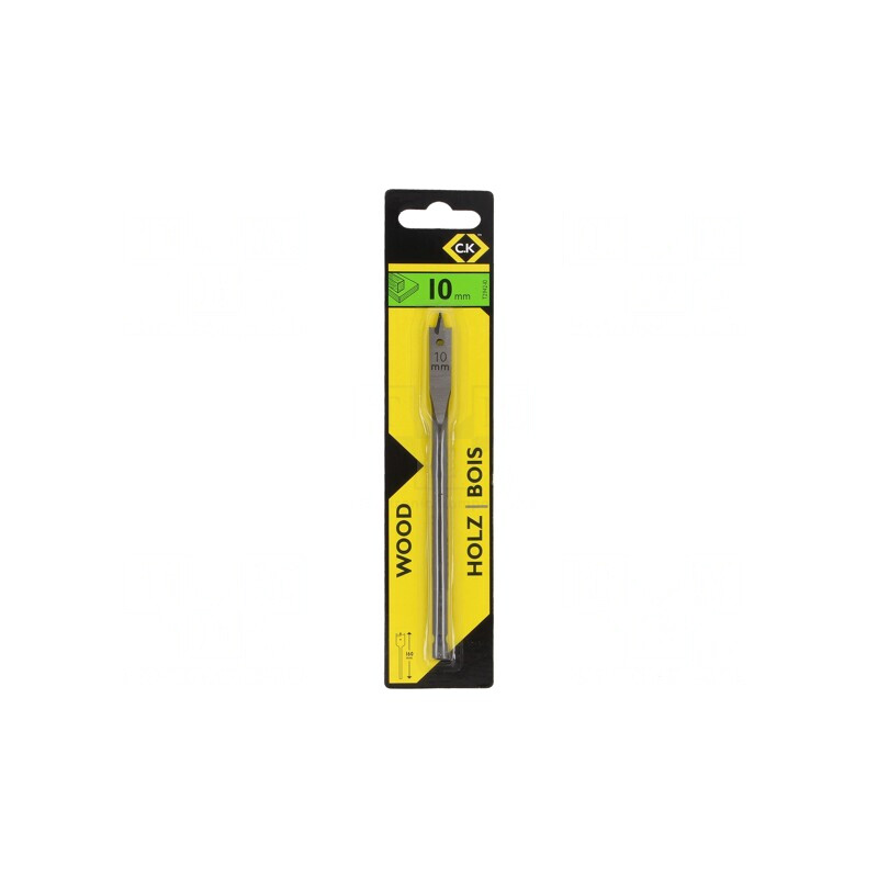 Burghiu Lemn 10mm 160mm HSS | Electronic-mag.ro | Componente Electronice