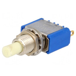 Comutator Acționat Prin Apăsare SPDT ON-(ON) | Electronic-mag.ro | Componente Electronice
