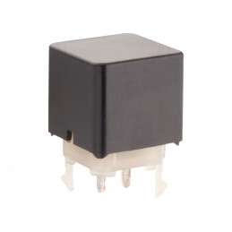 Comutator Tastatură DPST-NO 0.03A 28VDC Negru | Electronic-mag.ro | Componente Electronice