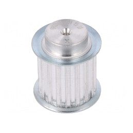 Roată de curea T5 25mm aluminiu | Electronic-mag.ro | Componente Electronice