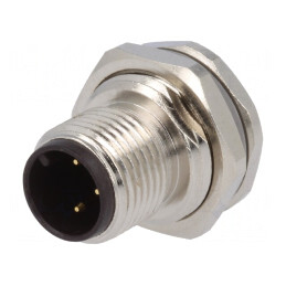 Soclu M12 PIN 3 tată IP67 lipire CANopen DeviceNet | Electronic-mag.ro | Componente Electronice