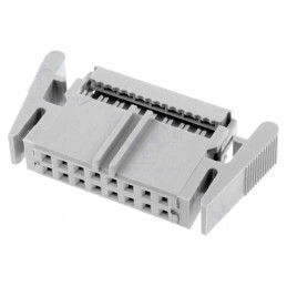 Mufă IDC Mamă 16 PIN pentru Cablu Bandă 1,27mm
