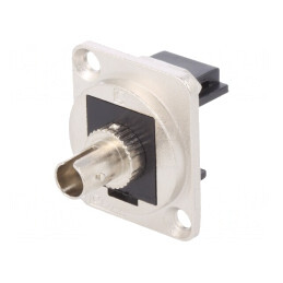Conector fibră optică ST metalic | Electronic-mag.ro | Componente Electronice