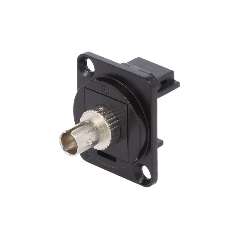 Conector fibră optică ST metalic | Electronic-mag.ro | Componente Electronice