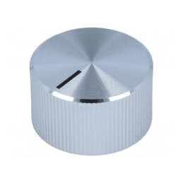 Buton Rotativ cu Indicator Ø6mm Aluminiu și Plastic | Electronic-mag.ro | Componente Electronice