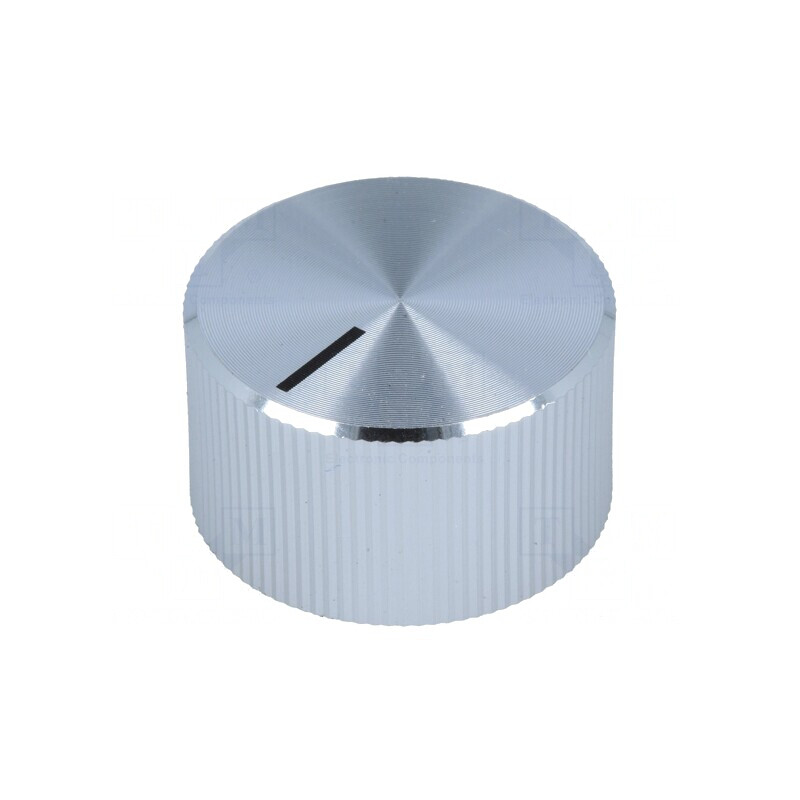 Buton Rotativ cu Indicator Ø6mm Aluminiu și Plastic | Electronic-mag.ro | Componente Electronice