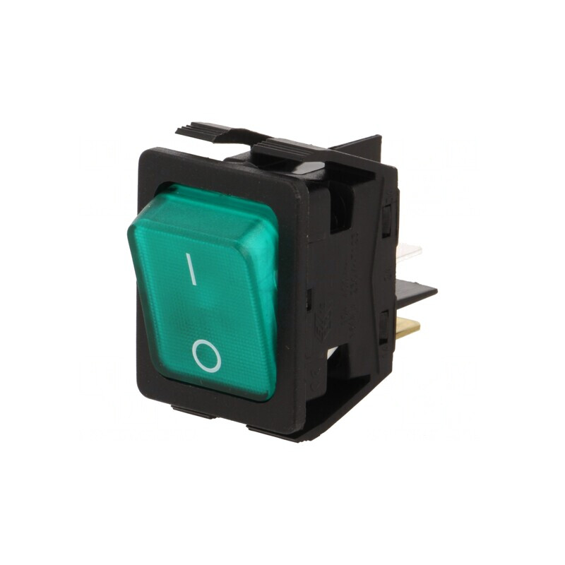 Comutator Basculant Verde ON-OFF 16A/250VAC 20A/28VDC | Electronic-mag.ro | Componente Electronice Comutator Basculant Verde ON-OFF 16A/250VAC 20A/28VDC | Electronic-mag.ro | Componente Electronice