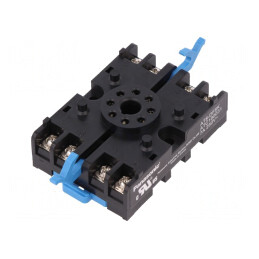 Stativ PIN 8 pentru șină DIN - Accesorii Relee | Electronic-mag.ro | Componente Electronice