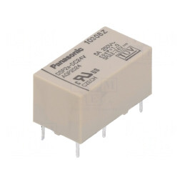 Releu Electromagnetic DPST 24VDC 5A | Electronic-mag.ro | Componente Electronice