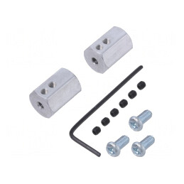 Kit Fixare Roată: Adaptor, Cheie Imbus, Șuruburi de Montare | Electronic-mag.ro | Componente Electronice