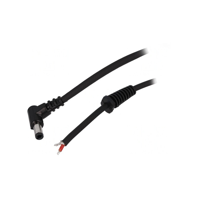 Cablu DC 5,5/2,5 cu Mufă Unghiulară Negru 2,5m | Electronic-mag.ro | Componente Electronice Cablu DC 5,5/2,5 cu Mufă Unghiulară Negru 2,5m | Electronic-mag.ro | Componente Electronice