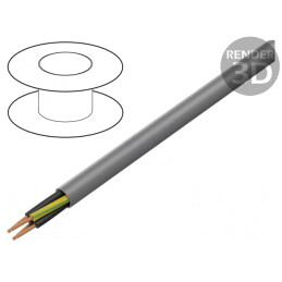 Cablu Electric MEGAFLEX 500 4G0.5mm2 Gri | Electronic-mag.ro | Componente Electronice