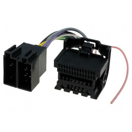 Conector; radio,ISO; Opel; PIN: 44