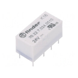 Releu Electromagnetic DPDT 24VDC 3A | Electronic-mag.ro | Componente Electronice