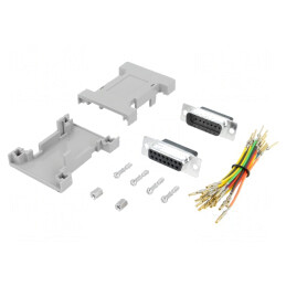 Adaptor D-Sub 15pin Tată-Mamă | Electronic-mag.ro | Componente Electronice