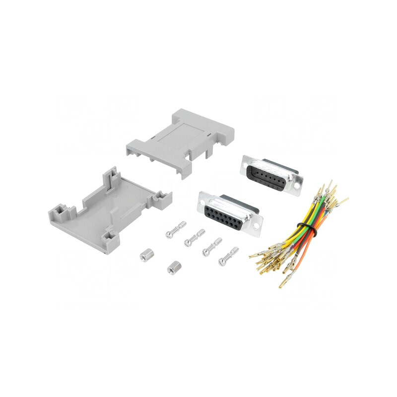 Adaptor D-Sub 15pin Tată-Mamă | Electronic-mag.ro | Componente Electronice