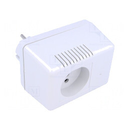 Carcasă ventilată pentru alimentator ABS 65x92x57 mm | Electronic-mag.ro | Componente Electronice