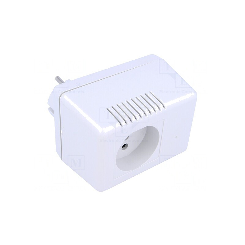 Carcasă ventilată pentru alimentator ABS 65x92x57 mm