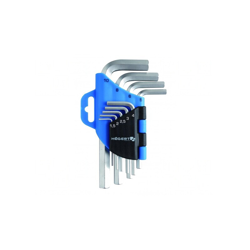 Set Chei Imbus Scurte 9 Bucăți Oțel Crom-Vanadium | Electronic-mag.ro | Componente Electronice