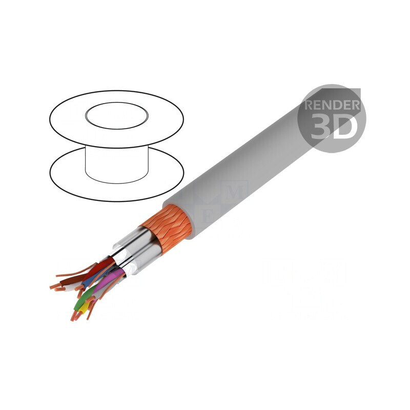 Cablu PVC gri 250V 4x2x0,5mm2 cu autostingere | Electronic-mag.ro | Componente Electronice Cablu PVC gri 250V 4x2x0,5mm2 cu autostingere | Electronic-mag.ro | Componente Electronice