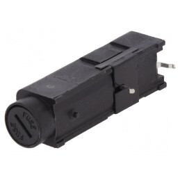 Clemă siguranțe cilindrice 5x20mm 15A 600V | Electronic-mag.ro | Componente Electronice