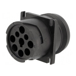 Conector cablu-cablu AHD pentru montare pe panou | Electronic-mag.ro | Componente Electronice