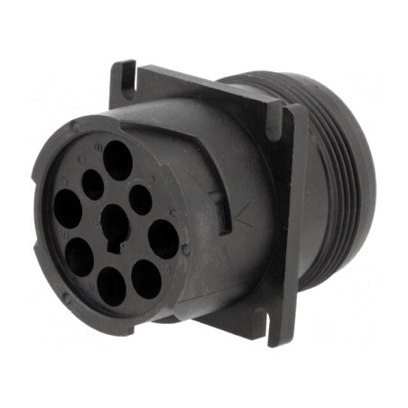 Conector cablu-cablu AHD pentru montare pe panou | Electronic-mag.ro | Componente Electronice