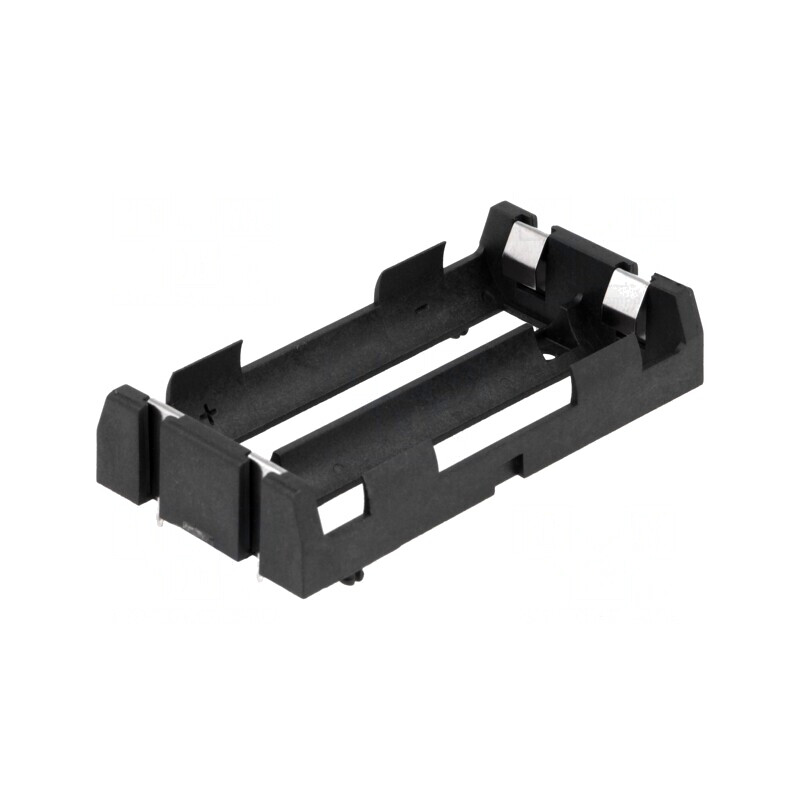 Suport Baterii 18650 cu PCB pentru 2 Celule | Electronic-mag.ro | Componente Electronice