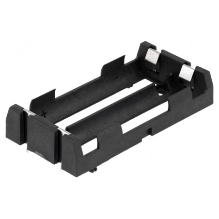 Suport Baterii 18650 cu PCB pentru 2 Celule | Electronic-mag.ro | Componente Electronice