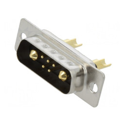 Mufă D-Sub 7 PIN Tată pentru Cablu Lipire | Electronic-mag.ro | Componente Electronice