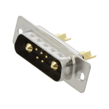 Mufă D-Sub 7 PIN Tată pentru Cablu Lipire | Electronic-mag.ro | Componente Electronice