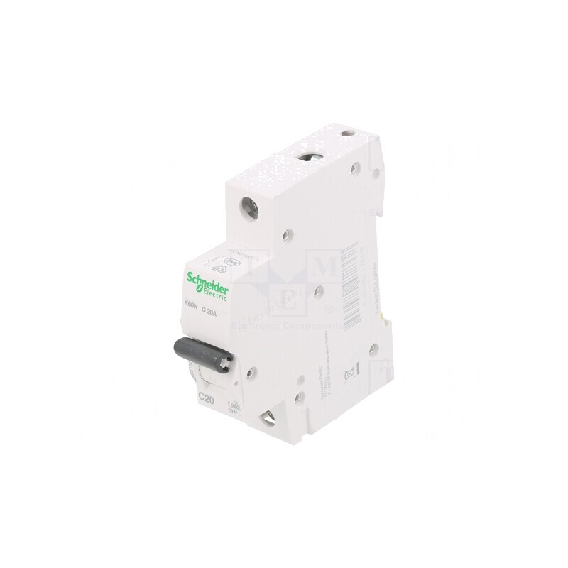 Întrerupător de Supracurent 20A 1P 6kA 230/400V | Electronic-mag.ro | Componente Electronice